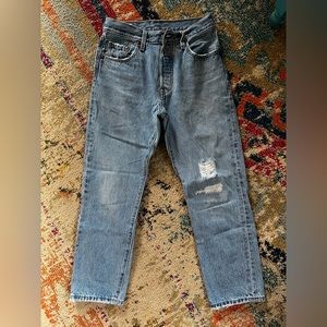 Levi’s 501 original cropped 25